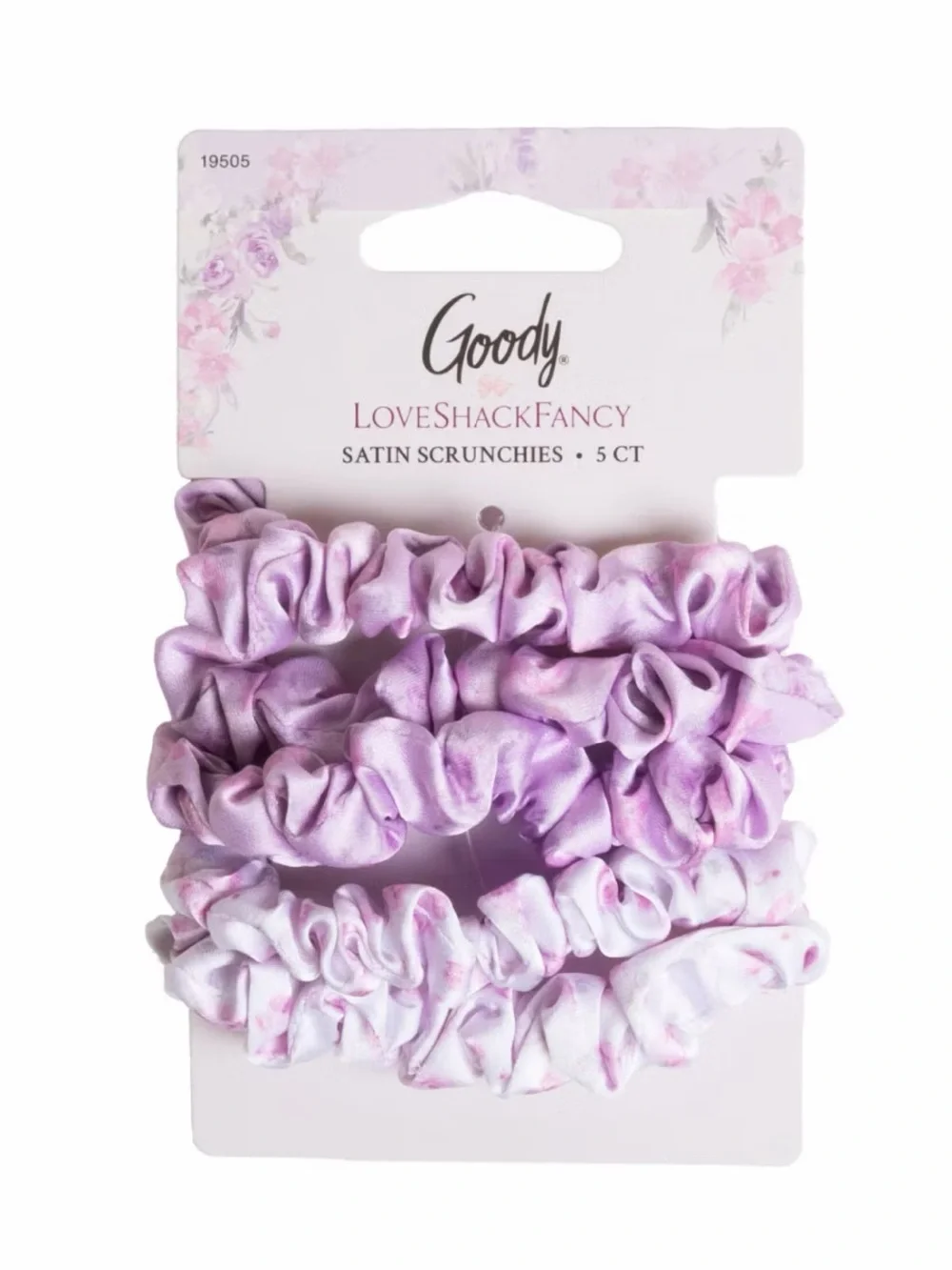 LoveShackFancy X Goody happy thoughts hibiscus scrunchies set